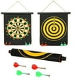 thumbnail image 2 of SUTNEG Magnetic Power with Double Faced Portable and Foldable Dart Game with 4 Colorful Non Pointed Darts for Kids, 2 of 5