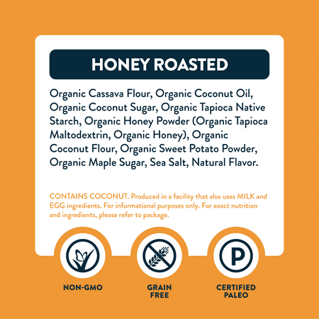 LesserEvil Organic Paleo Puffs, Honey Roasted, 5 oz