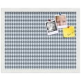 thumbnail image 2 of PinPix 20x16 Custom Cork Bulletin Board Grey - Blue Diamond Poster Board Has a Fabric Style Canvas Finish, Framed in Grey - Blue Diamond, by ArtToFrames (PinPix-227), 2 of 6