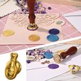 thumbnail image 3 of Kuymtek Cabeza Sello Arte DIY Sobre Cabeza Decorativa en Relieve para Invitaciones Boda (V), 3 of 6