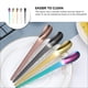 thumbnail image 3 of 5 piezas de acero inoxidable cucharas mini cucharas de café cucharas de postres de helado, 3 of 5