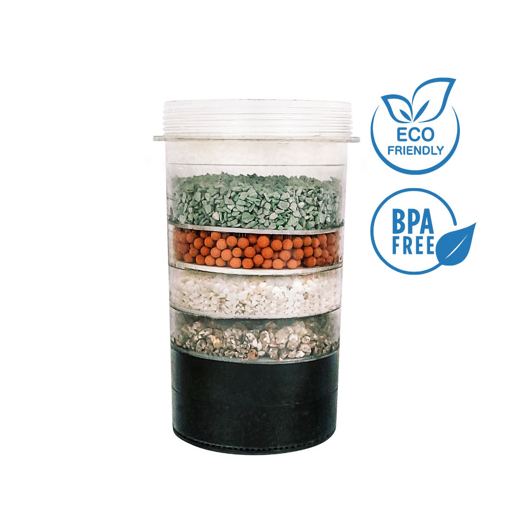 ZENWATER 5-Stage Mineral Cartridge Replacement for Zen Water Countertop Gravity Water Filter System