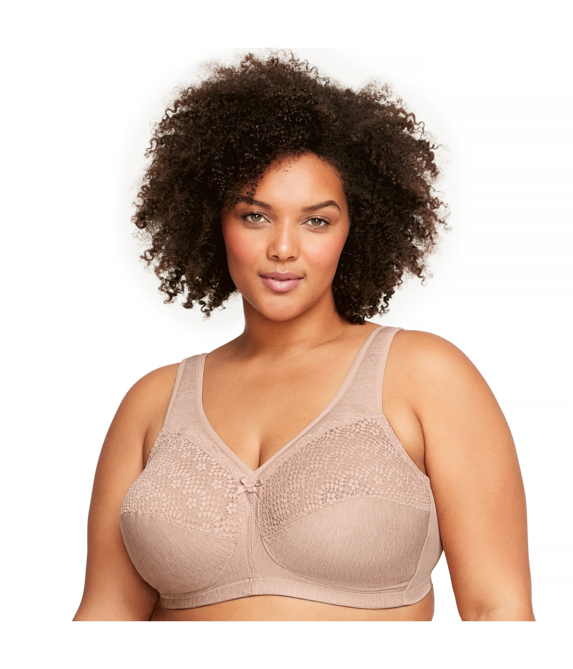 Glamorise MagicLift Moisture Control Wirefree Bra 1064 (Women's & Women's Plus)