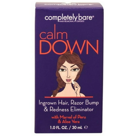 Completely Bare Calm Down Ingrown Hair, Razor Bump & Redness Eliminator 1