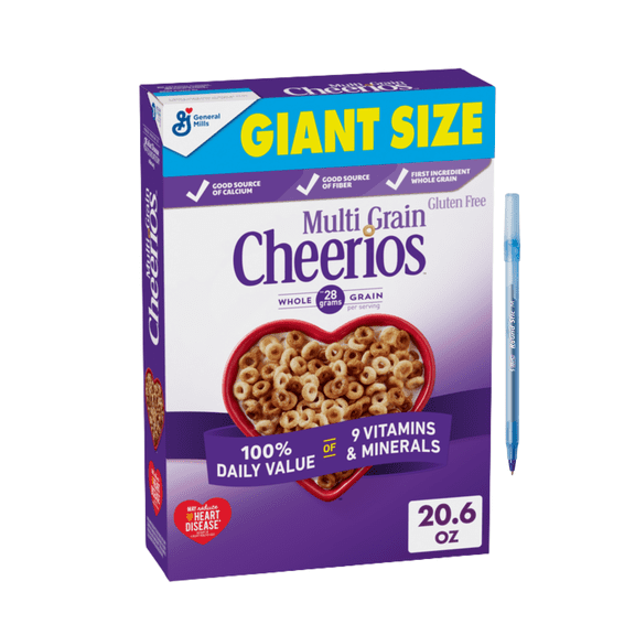 Multi Grain Cheerios Giant Size Cereal 20.6 oz
