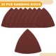 thumbnail image 4 of Discos de Lijado Universales de 30 Pcs de 3.15 Pulgadas y 80 Granos - Papel de Lija con Gancho y Bucle - Base de Papel Roja, 4 of 6
