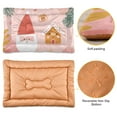 thumbnail image 2 of Cozy Mat Pet Bed Indoor Outdoor Warm Soft For Cat Dog Puppy(S/M) Christmas Elements, 2 of 6