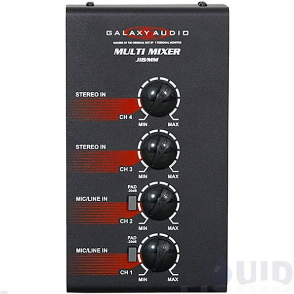 Galaxy Audio JIBMM 4 Channel Battery Operated