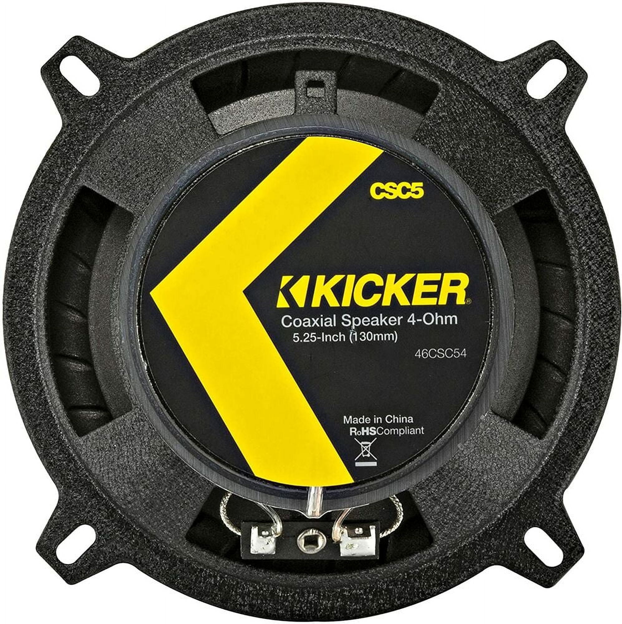 Kicker CS Series Factory Speaker Upgrade Package Fits select