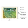 thumbnail image 2 of Vineyards at Auvers France - From an Original Color Painting by Vincent van Gogh c.1890 - Master Art Print (Unframed) 9in x 12in, 2 of 4