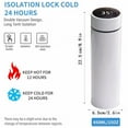 thumbnail image 2 of (White) Temperature Display Smart Thermos Cup, 2 of 5