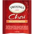 thumbnail image 3 of Twinings Decaffeinated Chai Individually Wrapped Black Tea Bags, 20 Count Pack of 6, Sweet, Savoury Spices, 3 of 5