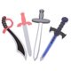 thumbnail image 4 of Set de juego Foam Swords AZ Trading & Import PowerTRC, paquete de 8, 4 of 6