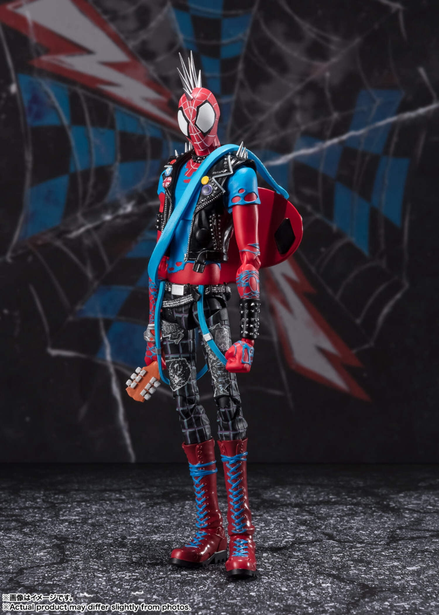 Tamashii Nations - Spider-Man: Across The Spider-Verse - Spider-Punk, Bandai Spirits S.H.Figuarts Action Figure