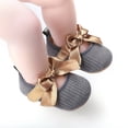 thumbnail image 5 of Baby Girls Bow Soft Soles Lovely Toddler Anti-Slip Princess Shoes, 5 of 8