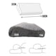 thumbnail image 5 of Almohada Cervical para descanso Lunics®  Tela Minky Color Gris Oxford, 5 of 7