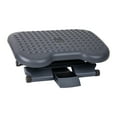 Mind Reader Ergonomic Foot Rest, Height Adjustable, Plastic, 18"L x 13.