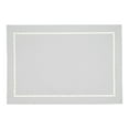 thumbnail image 2 of Saro Lifestyle Table Placemats With Laser-Cut Hemstitch Design (Set of 4) White, 2 of 5