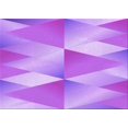 thumbnail image 1 of Ahgly Company Machine Washable Indoor Rectangle Transitional Violet Purple Area Rugs, 2' x 4', 1 of 7