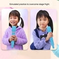 thumbnail image 4 of Plastic Simulation Microphone Toy Pretend Mic Prop for Kids Adults with Lightweight Design for Cosplay Birthday Party Stage Performance, 4 of 7