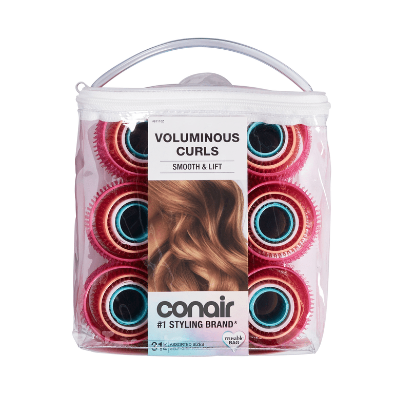 Conair Self-Grip Velcro Hair Rollers, 31 Count, 5 Sizes photo 1