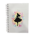 thumbnail image 3 of Set de 2 libretas pasta dura estilo francés, una color blanco Alicia en el país y una negra Villanas de Disney, 3 of 5