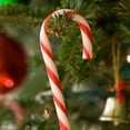 thumbnail image 1 of 12 bastones de caramelo navideños de 15 cm, adornos colgantes para árbol de Navidad, 1 of 9