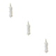 thumbnail image 4 of Sonducket Alambre envuelto encanto hacer hallazgos vacaciones aniversario regalo colgante colgante cristal encantos DIY collar llaveros blanco Type1 NO1, 4 of 6