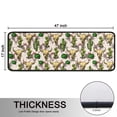 thumbnail image 5 of Kitchen Rugs Sets Of 2,Beige Buffalo Skull Cactus Pattern Anti Fatigue Kitchen Mat Rugs Non Slip Washable,Decorative Kitchen Floor Mats for Kitchen,Sink,Laundry,17"x47"+17"x47", 5 of 5