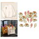 thumbnail image 1 of Parches para pnchar con apliques decoración para coser, parches para bricoje, , camiseta chaqueta ropa de mujer, bolso 20 piezas BLESIY Parche bordado, 1 of 8
