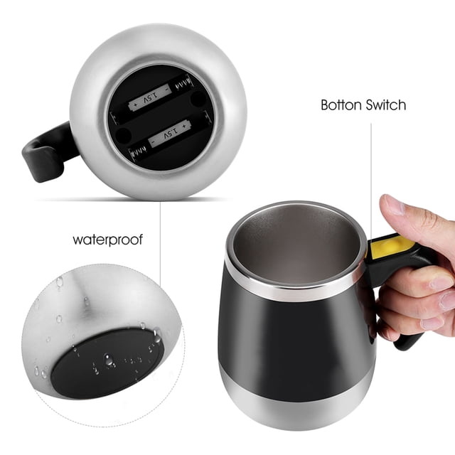 Taza de Café de Auto Mezcla de Acero inoxidable Eléctrico