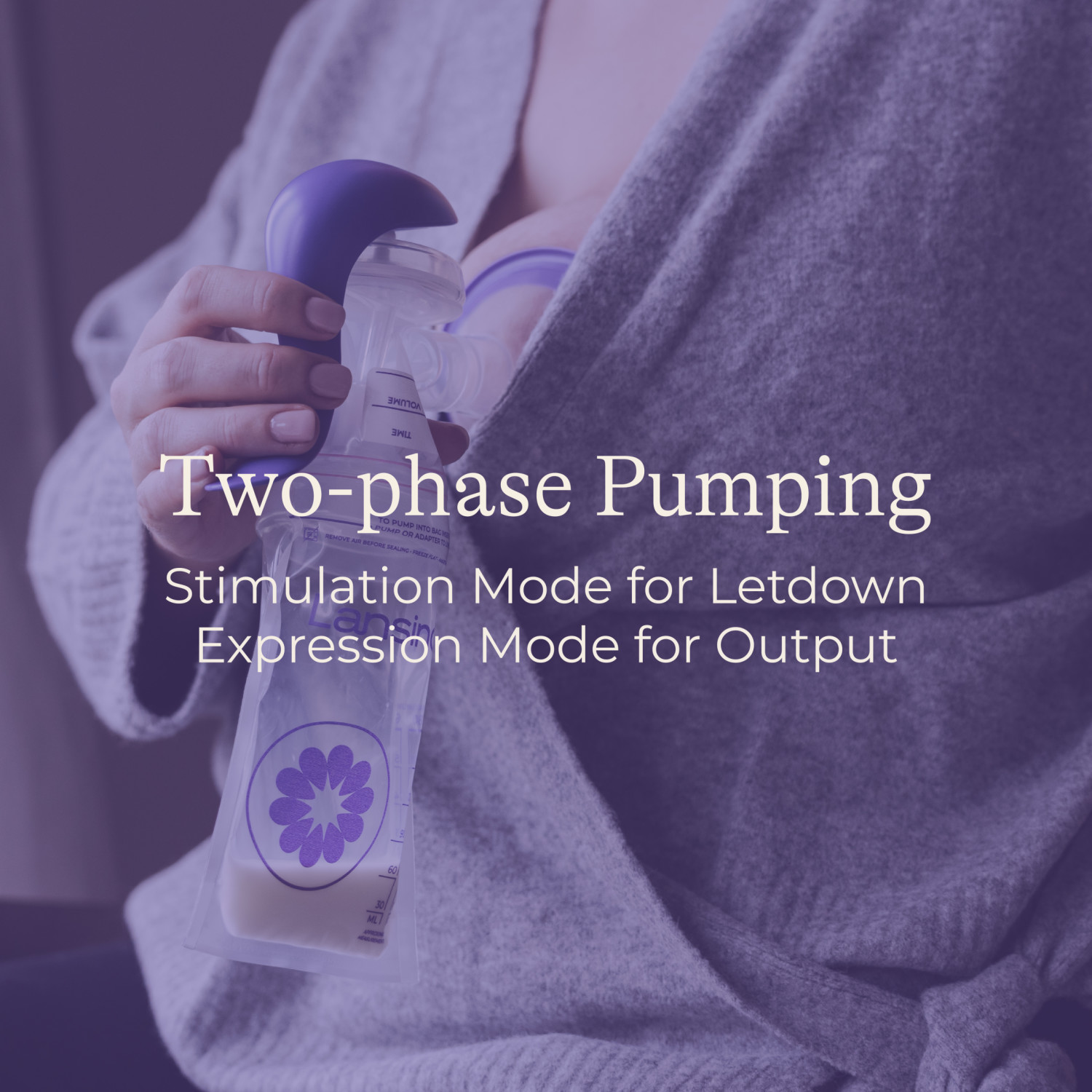 Lansinoh Manual Breast Pump with Two Pumping Modes photo 3