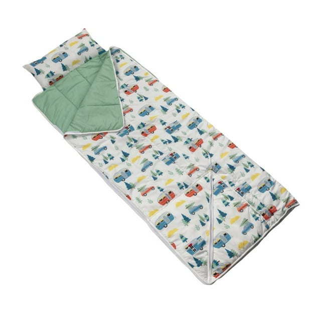 Lippert Components Sleeping Bag 2022107837 Thomas Payne; For 1 Person Age 5 And Older; 67 Inch Length x 62 Inch Width Rectangle; Machine Washable/Dryer Safe; Mobiles Print; With Zippered Closure
