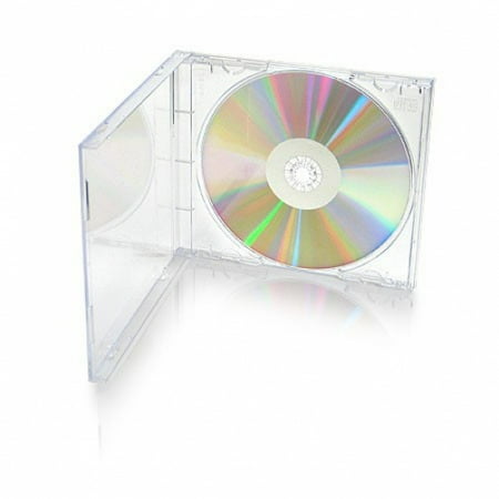 Cd Sleeve Poly Jewel - CheckOutStore 100 STANDARD Clear CD Jewel Case