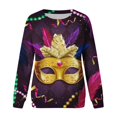 thumbnail image 4 of WEAIXIMIUNG Sweat à Capuche pour Femmes, Décontracté, Col Rond, Sans Capuche, 4 of 4