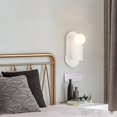 thumbnail image 5 of E14 Candlestick Wall Light, Ultra-thin Metal Wall Light, Bedside Wall Lights, Retro Designer Wall Lights - White, 5 of 5