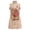 Khaki, variant on Girls Sleeveless Golf Tennis Dress, Half-Zip Stand Collar Sport Dress, Cute Printed Performance A-Line Dress for Kids(Multicolour1,4-5 Years)