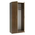 thumbnail image 4 of Madesa Armoire de Rangement à 2 Portes avec Grand Espace d'Étagères 31"L Armoire Utilitaire Placard Unité d'Organisation Moderne pour Entrée et Chambre - Brun, 4 of 6