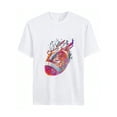 thumbnail image 1 of Football Explosion Dynamic Design Athletic Match Day Gear Unisex T-Shirt W136, up to Size 3XL, 1 of 4