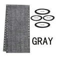thumbnail image 2 of Breathable Waterproof Replacement Fabric Cloth for Patio Chair Lounge Black Gray, 2 of 5