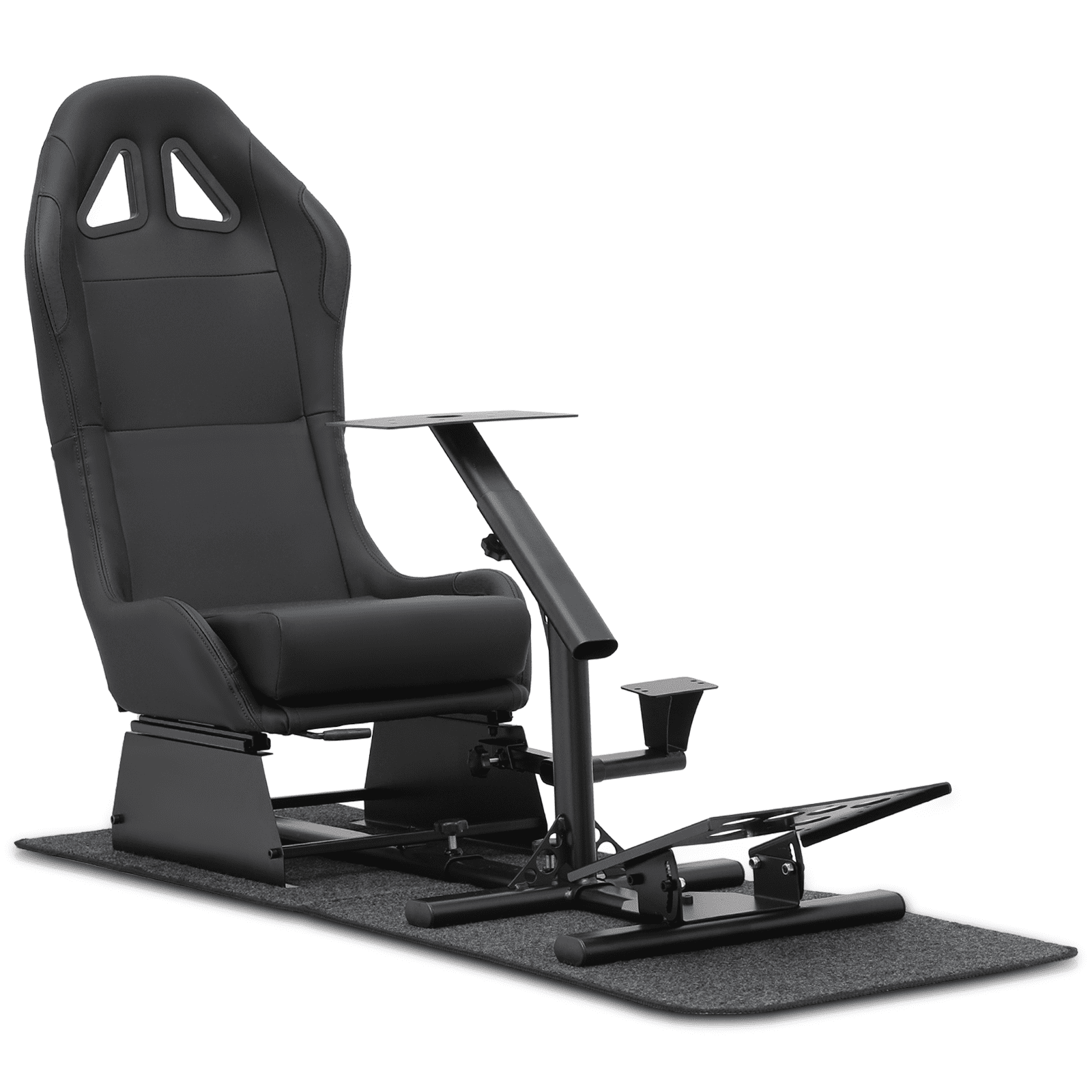 MoNiBloom Racing Simulator Cockpit Gaming Chair Game Seat Fit for Logitech  G25, G27, G29, G920 Thrustmaster T500RS, T300RS, PS5 Xbox Steering Wheel