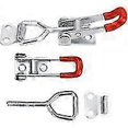 thumbnail image 3 of Metal Carpenter\'s Latches Latch Lever, Set of 6 Clamping Latches Latch Door Quick ReleaseL, 3 of 5