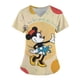 thumbnail image 3 of Uniforme de Disney para mujer, estampado 3D de Mickey Mouse, camisa de trabajo de enfermera, bata con bolsillo, uniforme de enfermería para Navidad, 3 of 5