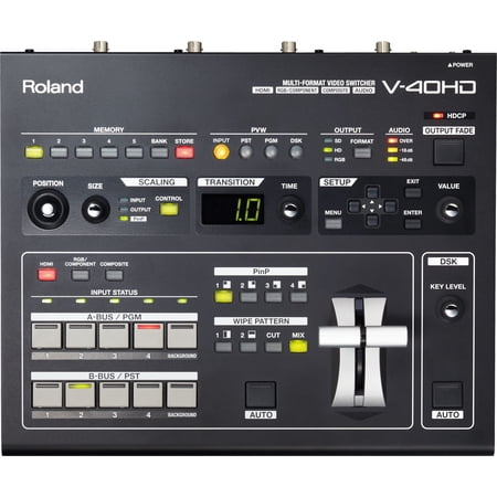 UPC: 0761294502259 | Roland V-40HD Multi-Format Video Switcher