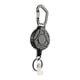 thumbnail image 1 of Llavero retráctil con clip para credencial, llavero con clip para carrete de credencial para hombres y mujeres, ideal para mochileros, pesca y, 1 of 8