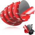 thumbnail image 1 of czcpp-Adhesive Pad for Dashboard Suction Cup Mount, Sticky Pad Replacement for Car Cell Phone Mount, 5pcs 3.15"(80mm) Double-Sided Mounting Sticker Gel Tape for Magnetic Holder Base Windshield Dash C, 1 of 4