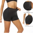 thumbnail image 7 of BIMEI Hip Pads for Women Seamless Hip Padded Underwear Butt Lifter Pad Panties Butt Enhancer Booty Lifter Shapewear,Black,4XL, 7 of 7