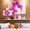 thumbnail image 3 of Purple Fractal Nuclear Reaction - Floral Canvas Art Print, 3 of 4