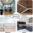 thumbnail image 3 of Paquete de 2 barras de apoyo para ducha, barra de apoyo para baño de acero inoxidable, manija de ducha, manija de baño, barras de seguridad para banco de silla de ducha, 3 of 5