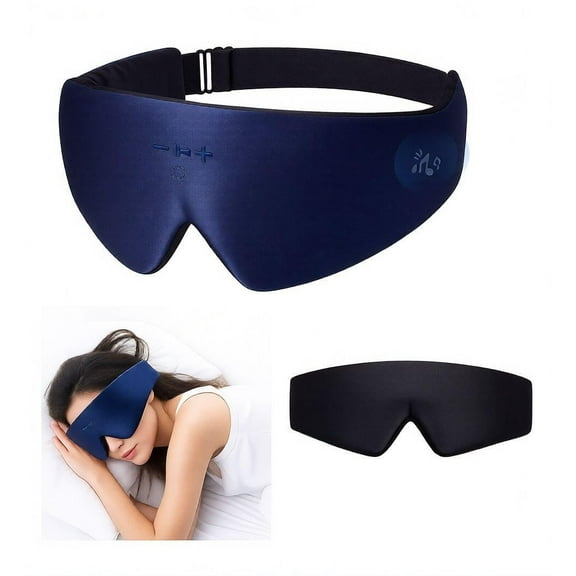 FACEMOON Bluetooth Wireless Music Sleep Mask Soft Side-Sleeper Design Comfortable Eye Cover